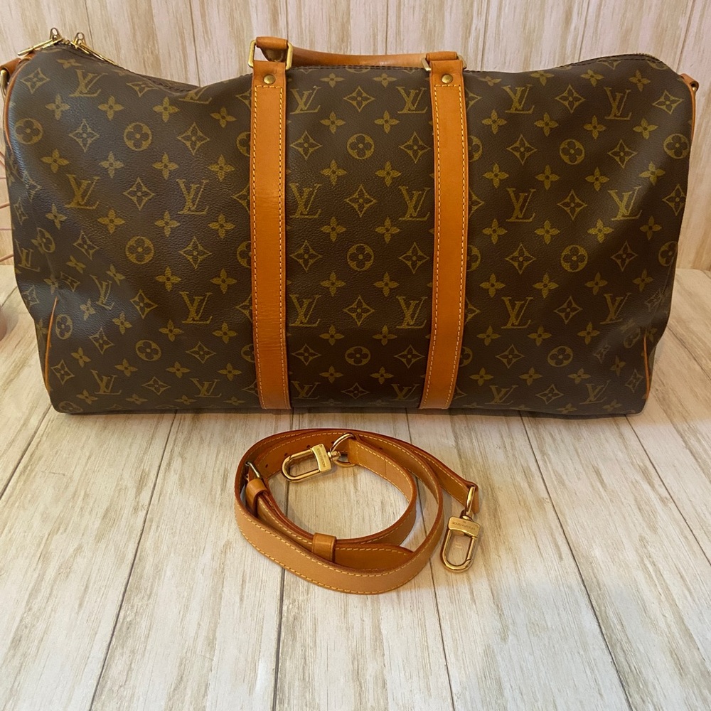 LOUIS VUITTON Keepall Bandouliere 50